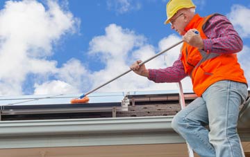 Ompton soft wash roof cleaning